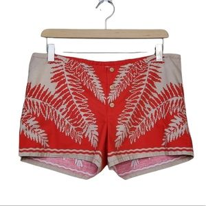 Quiksilver palm leaf shorts